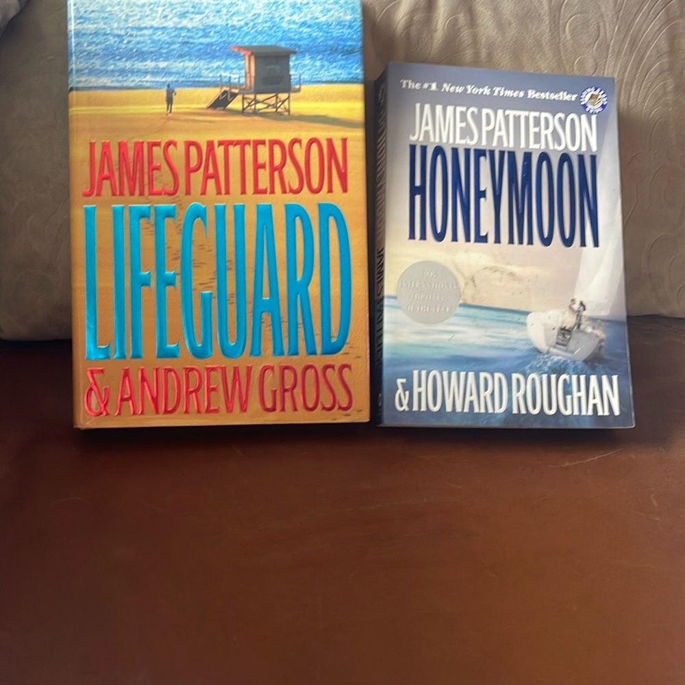 James Patterson Book Set: Lifeguard & Honeymoon